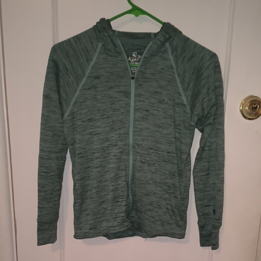 Kuhl | Heathered Gray Hooded Jacket